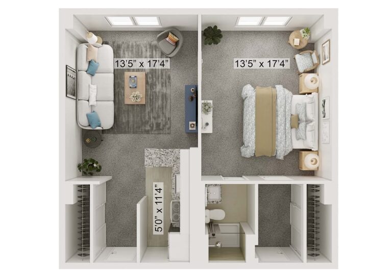 Deluxe One Bedroom Apartment