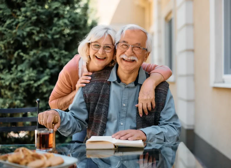 Residents enjoying amenities in the community common area