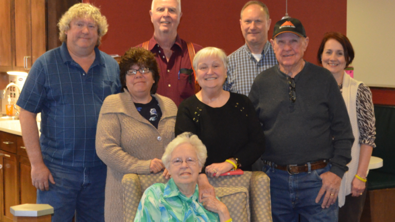A growing legacy: resident recognized for 55 years serving with Good News Club