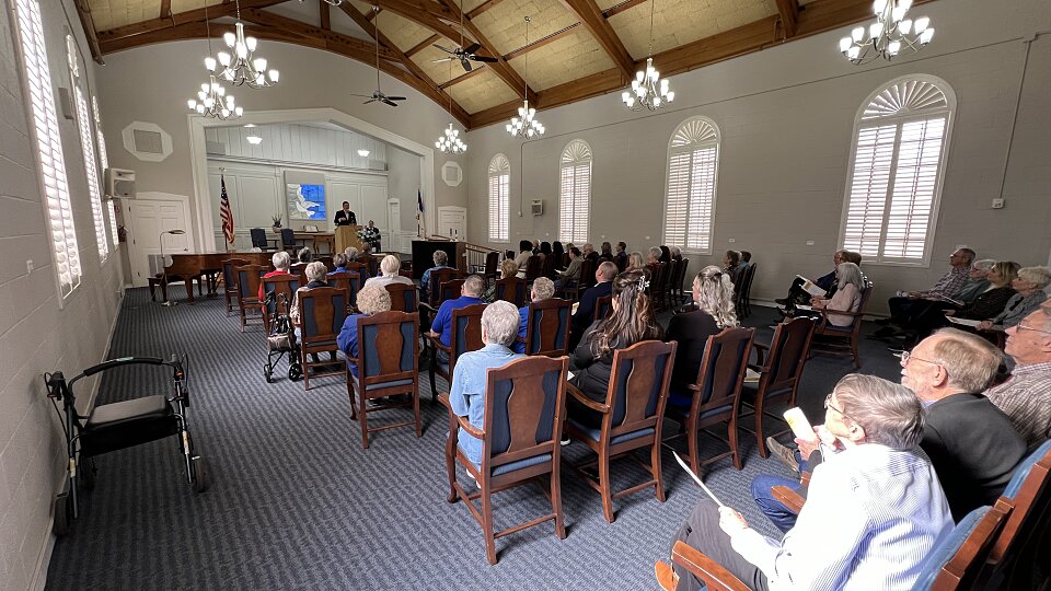 Celebrating chapel renovation in San Angelo